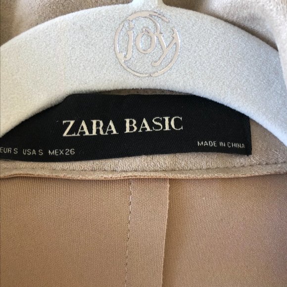 Zara Tan Suede Jacket - Picture 2 of 5